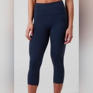 Athleta Elation 7/8 Tight in Deep Blue